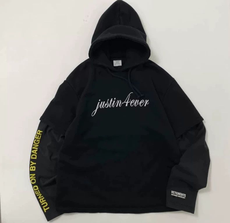 Vetements Vetements Autographed AW18 Rammstein Oversized Hoodie