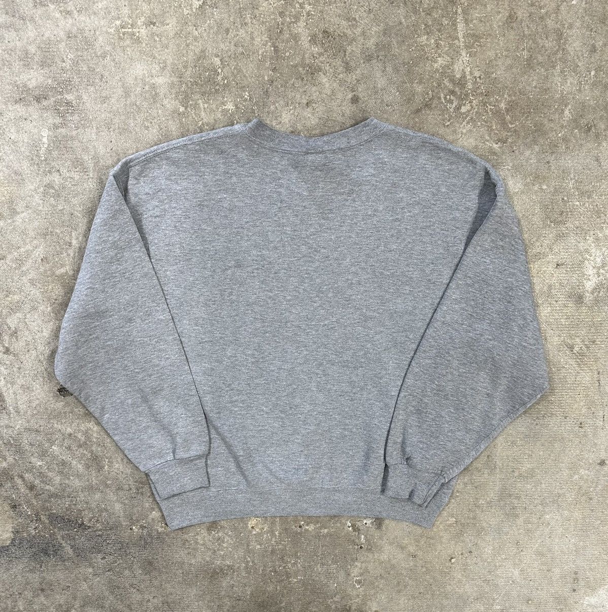 Russell Athletic Vintage 90s Russell Athletic Grey Blank Sweatshirt Size US XL / EU 56 / 4 - 2 Thumbnail