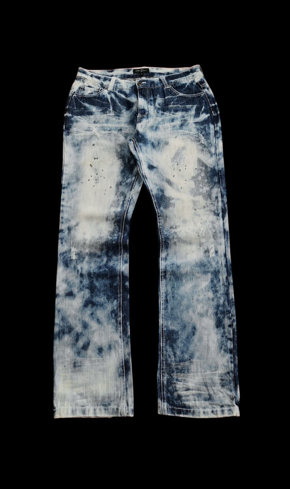 In The Attic In The Attic Acidwash Denim Jeans Size US 33 - 1 Thumbnail