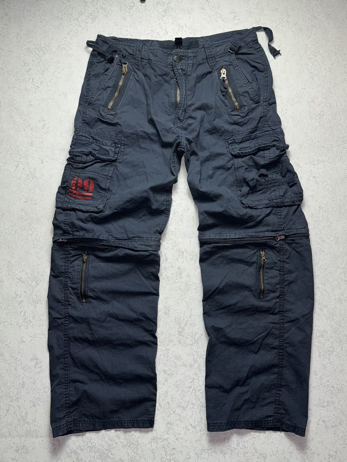 Other Vintage Surplus Tex 2in1(Shorts + Pants) Cargo Bondage Size US 36 / EU 52 - 1 Thumbnail