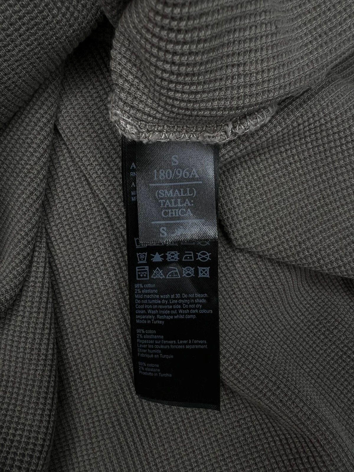Allsaints Allsaints Maris Crew Neck Waffle Cotton Sweater Jumper Size US S / EU 44-46 / 1 - 9 Thumbnail