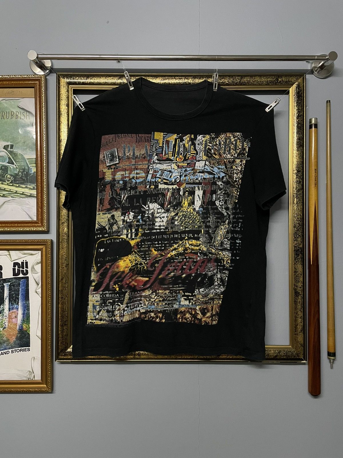 Designer × Japanese Brand × Vintage Vintage 1990s Japan Designer Full Print Art Abnormal Tshirt Size US M / EU 48-50 / 2 - 1 Thumbnail
