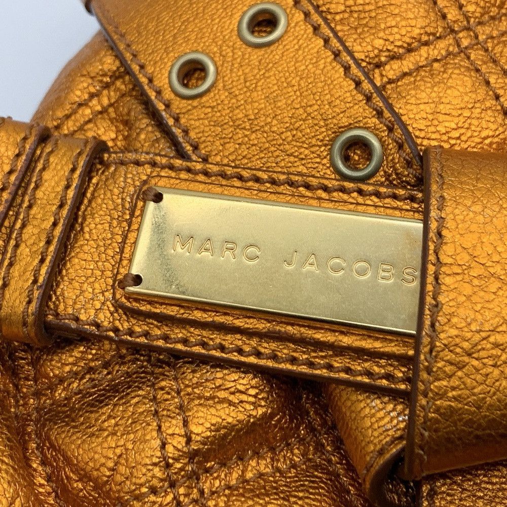 Marc Jacobs MARC JACOBS Quilted Kristina Metallic Orange Crossbody Bag Size ONE SIZE - 4 Thumbnail