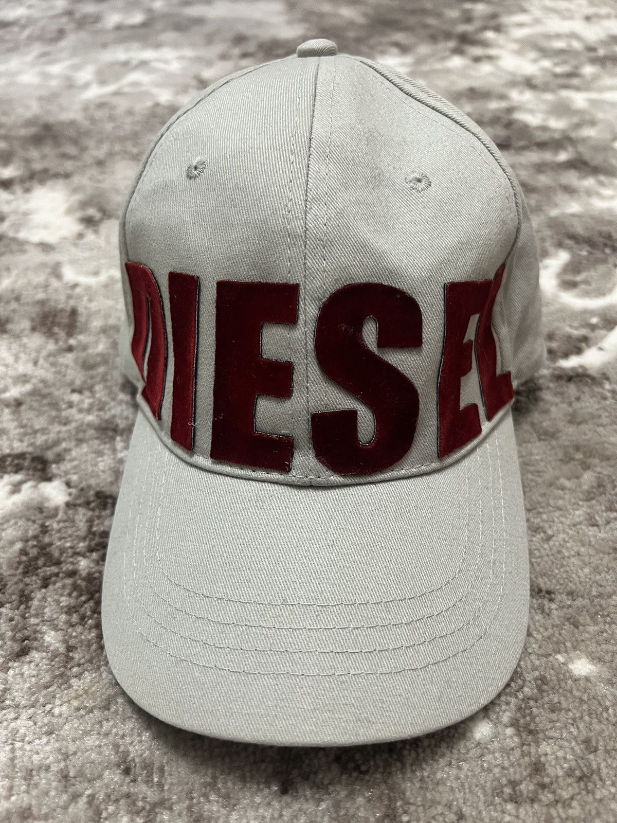 Diesel Vintage Diesel y2k Avant garde Big logo cap Size ONE SIZE - 3 Thumbnail