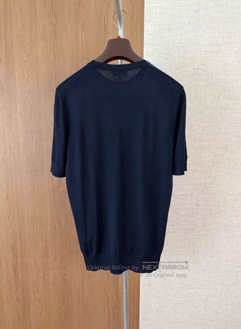 Hermes Hermes Short Sleeve Knit T-Shirt for Spring and Summer Size US XL / EU 56 / 4 - 7 Thumbnail