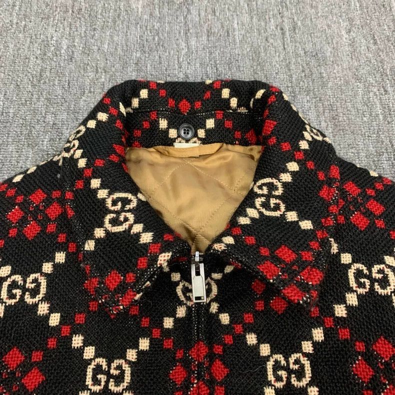 Gucci Gucci All-Over Print Cotton Jacket-2507 Size US L / EU 52-54 / 3 - 1 Thumbnail
