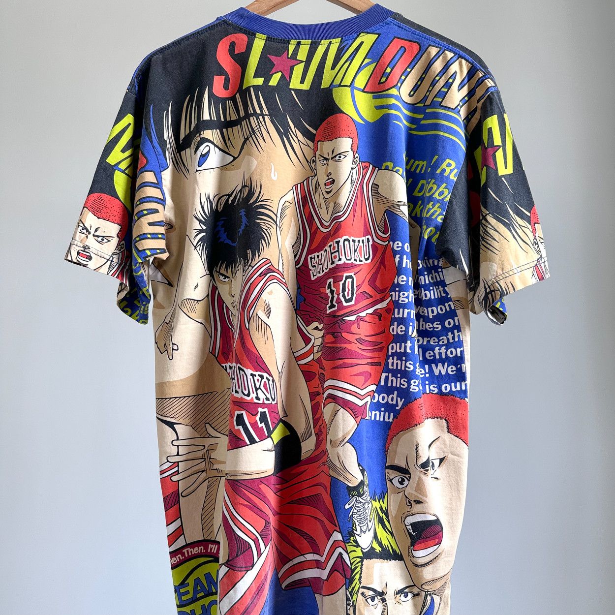 Vintage 90s Slam Dunk t shirt size L Size US L / EU 52-54 / 3 - 3 Thumbnail
