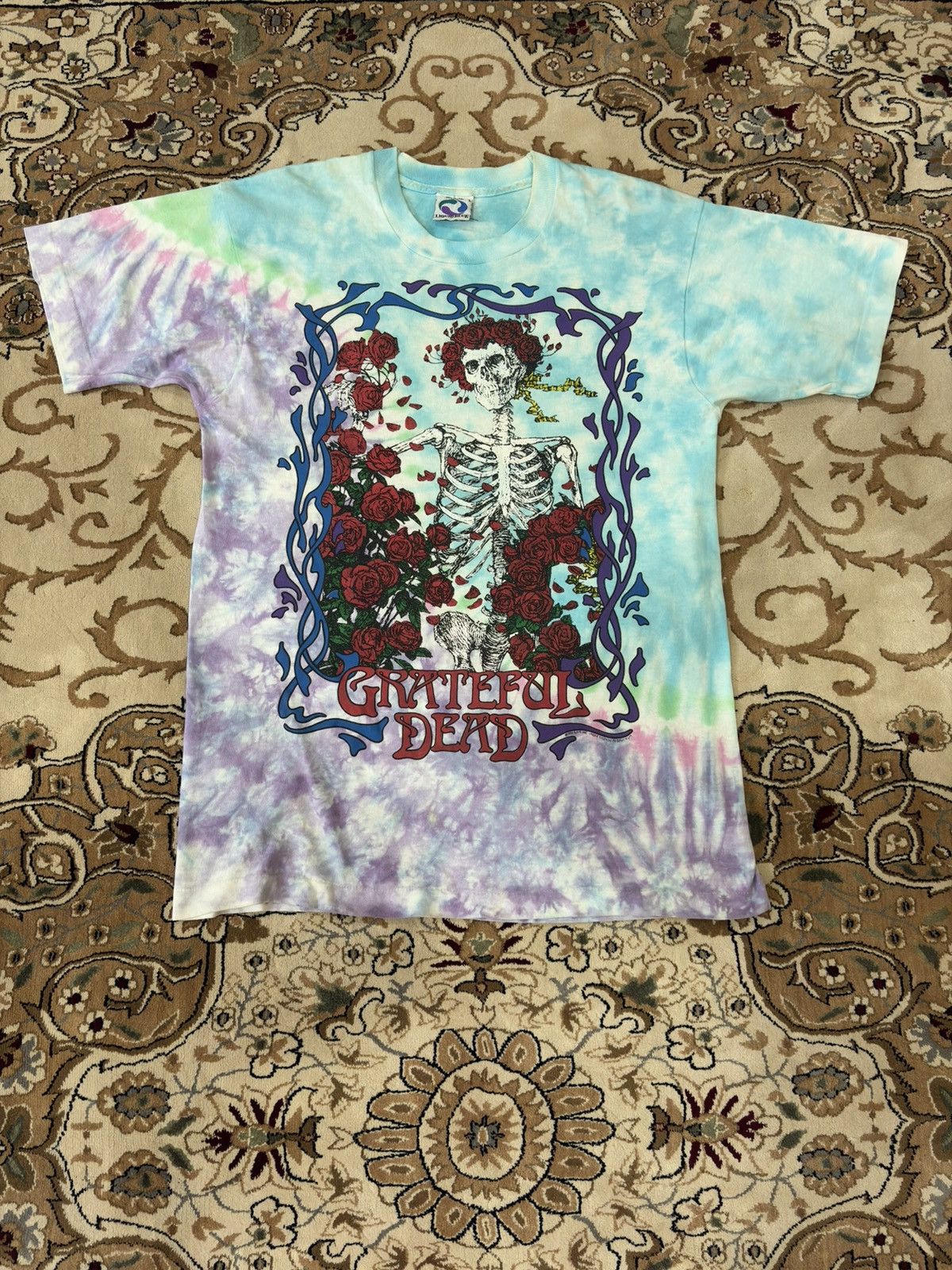 Grateful Dead Vintage 90's Grateful Dead 'Have A Dead Day' Tie Dye