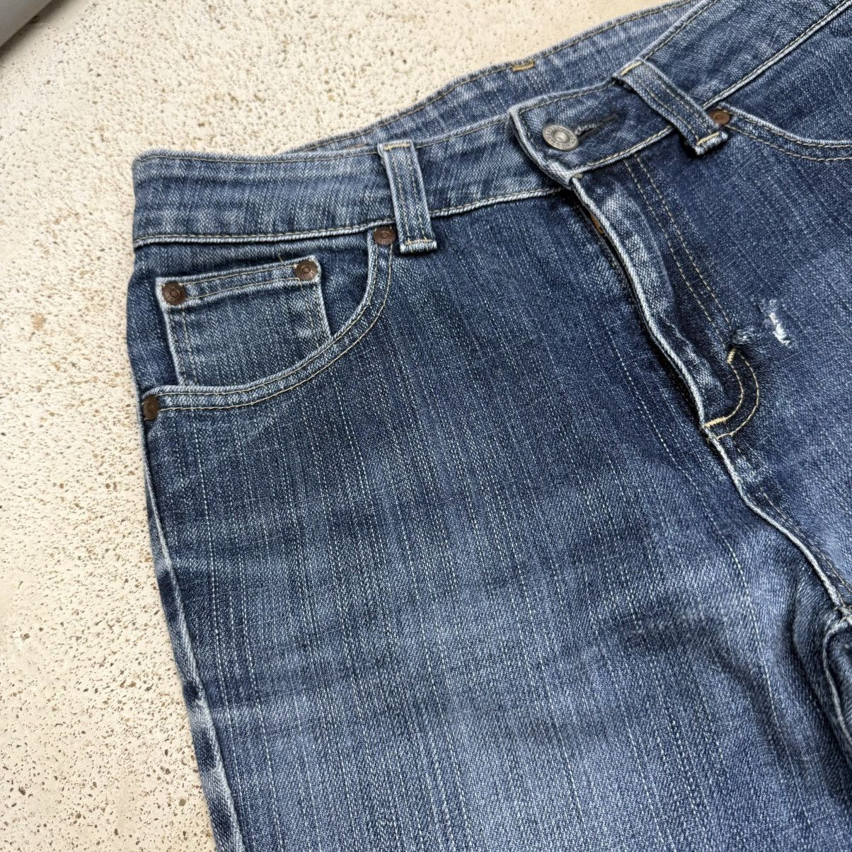 Edwin Edwin Women Flare International Basic Stretch Denim Pants Size 29" - 7 Thumbnail