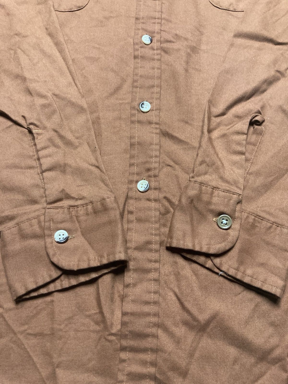 Sears × Vintage Vtg 70s button shirt sears sportswear lightweight large Size US L / EU 52-54 / 3 - 2 Thumbnail