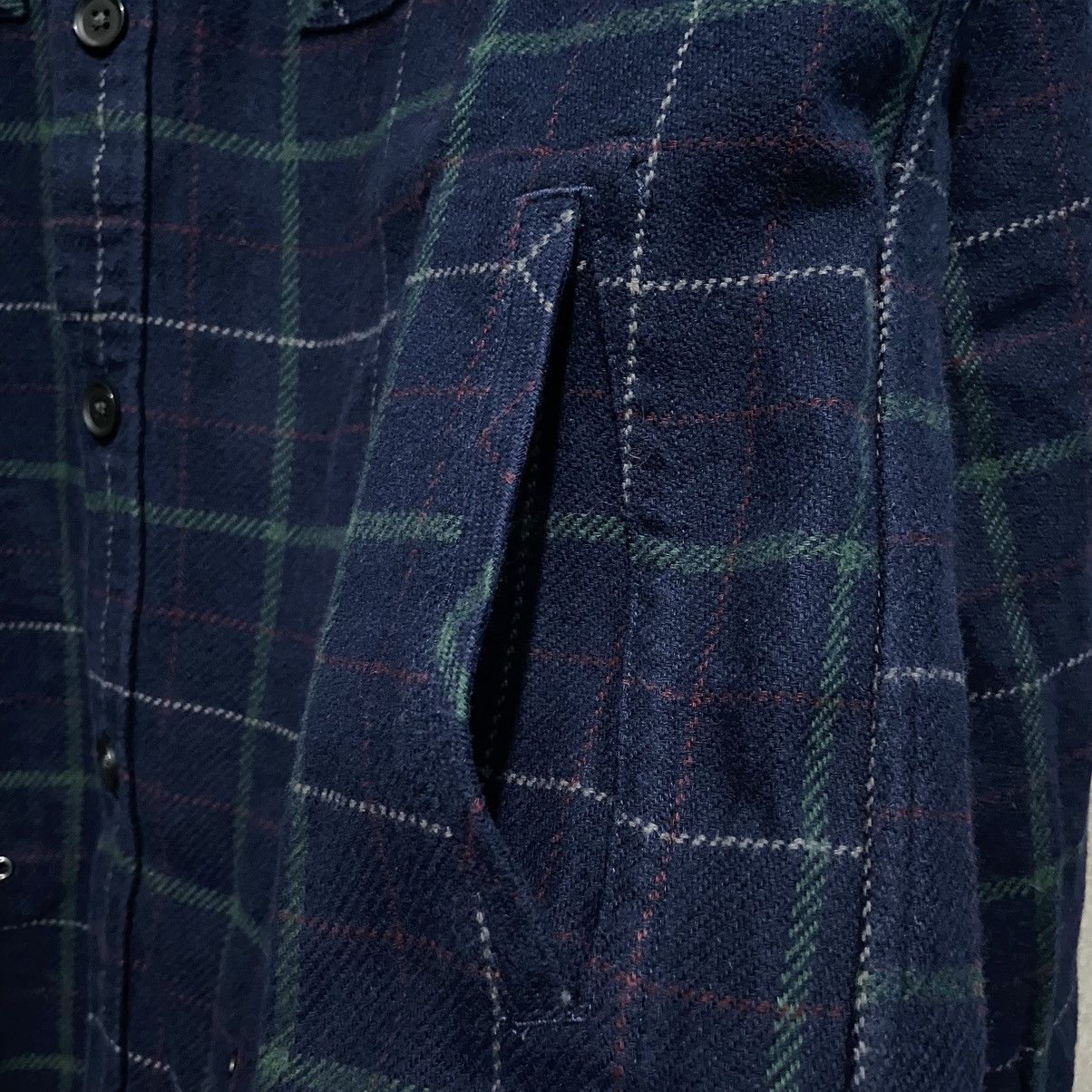 Jun Takahashi × Undercover × Uniqlo UU Undercover Jun Takahashi Jonio Multipockets Flannel Shirt Size US L / EU 52-54 / 3 - 8 Thumbnail