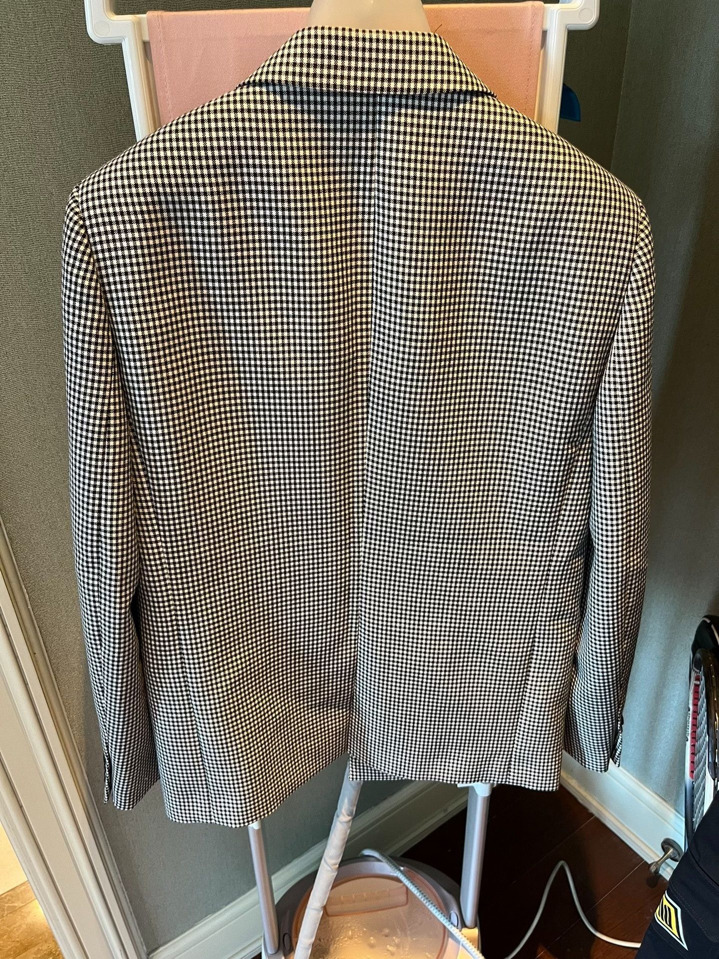 Saint Laurent Paris Saint Laurent Houndstooth Blazer Size US M / EU 48-50 / 2 - 5 Thumbnail