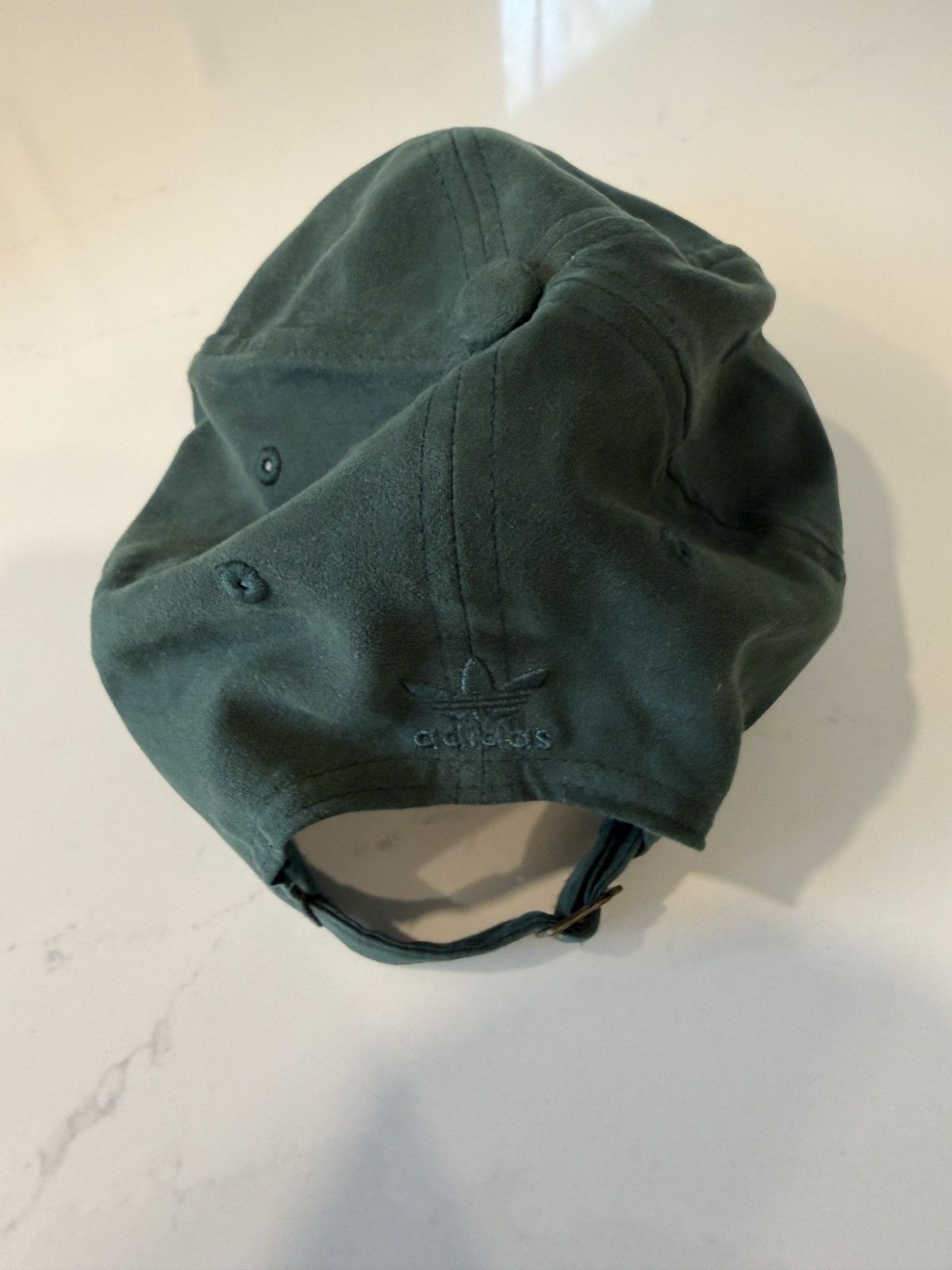 Adidas Adidas Green Suede Hat Size ONE SIZE - 2 Thumbnail