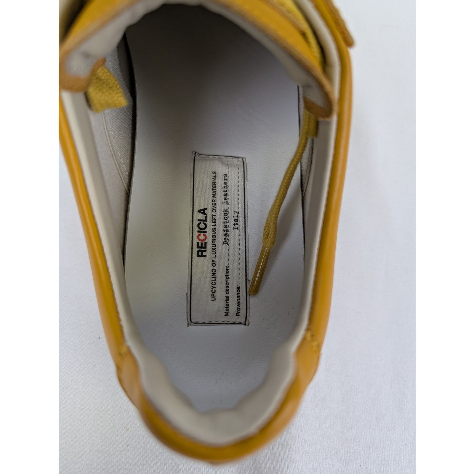 Maison Margiela o1rshd1 Low-Top Sneakers in Mustard Yellow Size US 8 / EU 41 - 17 Thumbnail