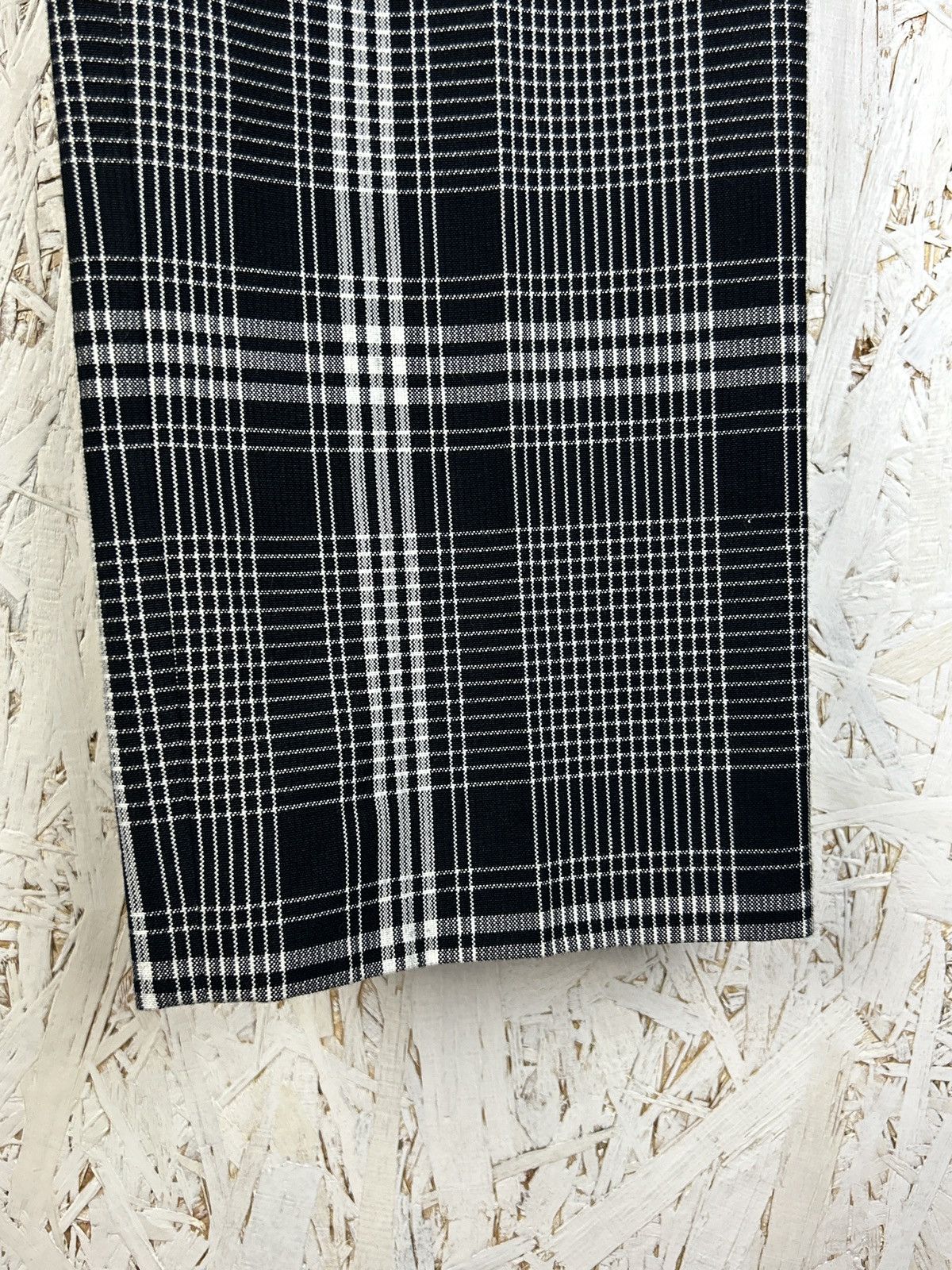 Gucci Vintage Gucci Plaid Checketed Striped Trousers 2007 Grey 38 Size 26" / US 2 / IT 38 - 5 Thumbnail