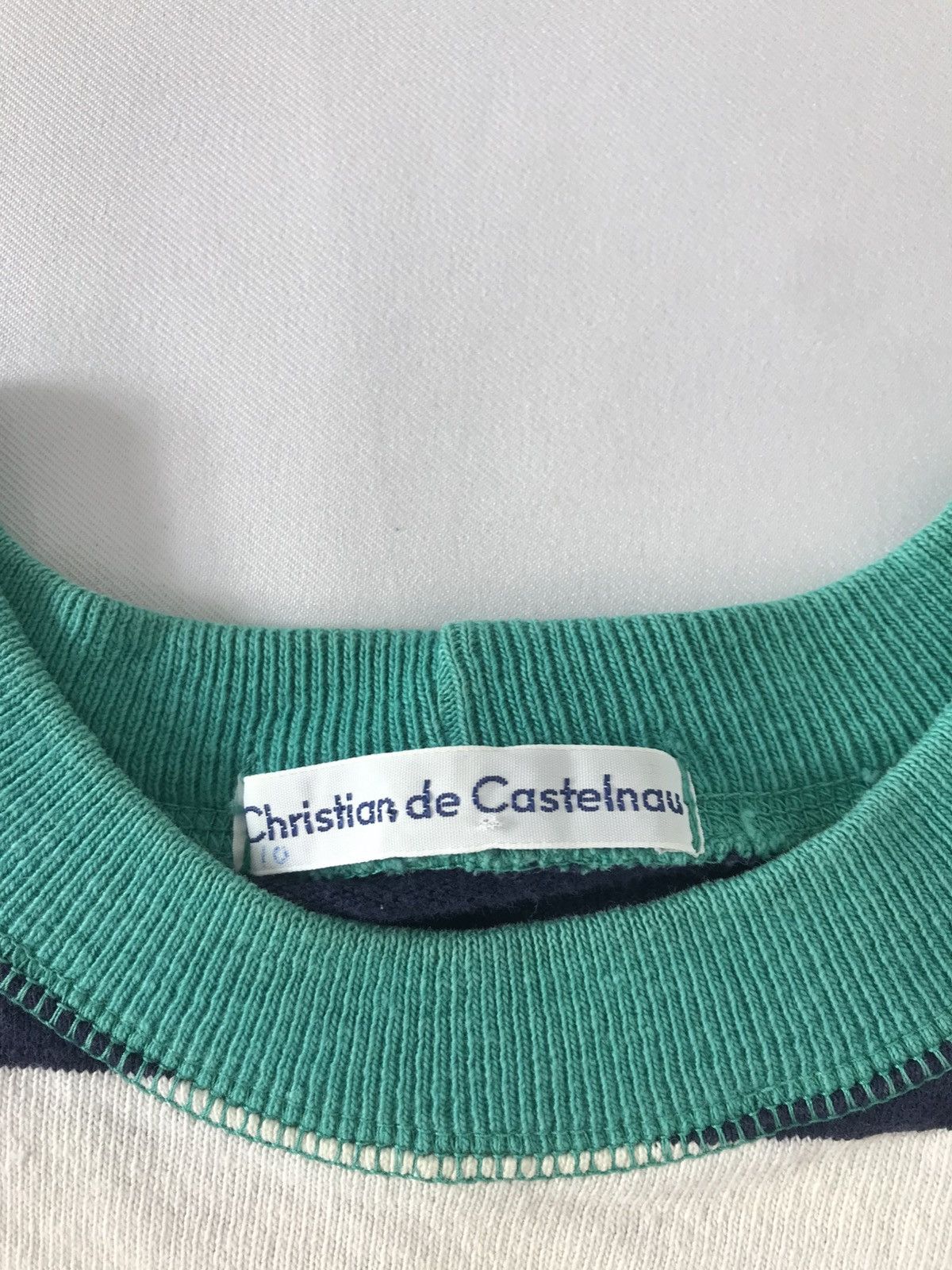 Other Christian de Castelnaut Embroidery Logo Striped Block Design Size US M / EU 48-50 / 2 - 5 Thumbnail