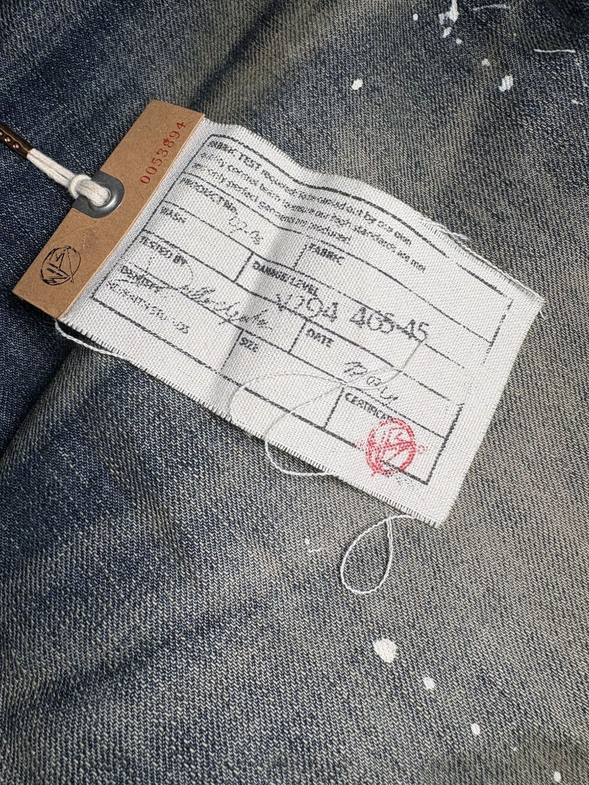 No Faith Studios No Faith Studios Baggy Selvedge Denim Size US 30 / EU 46 - 4 Thumbnail