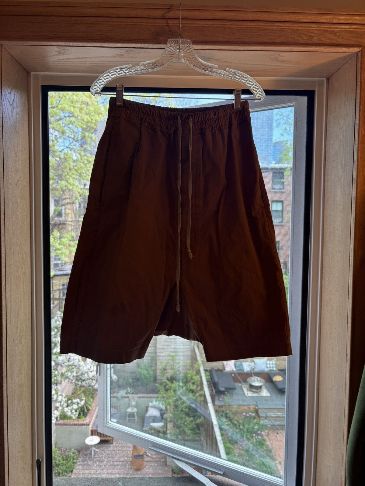 Rick Owens Rick owen drop crotch shorts Size US 32 / EU 48 - 1 Thumbnail