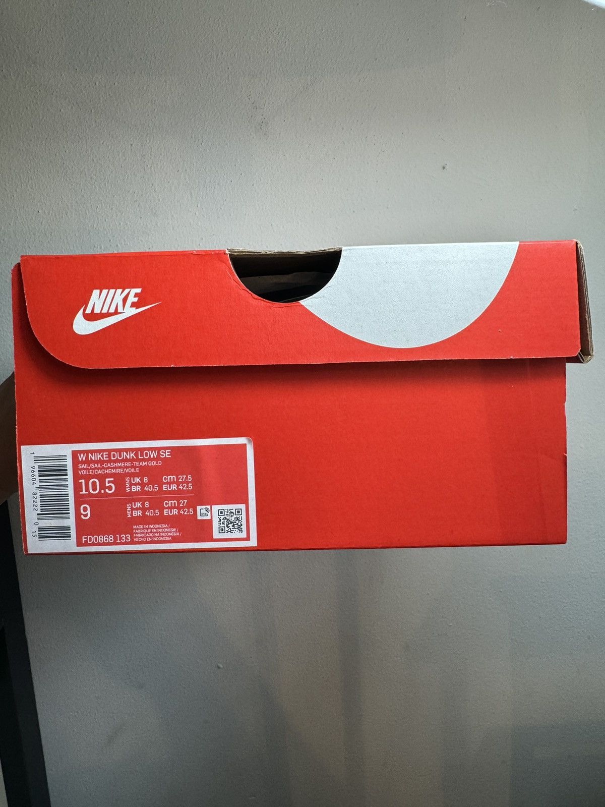 image of Nike Dunk Low ‘Equality’ Shoes in Beige, Women's (Size 9)