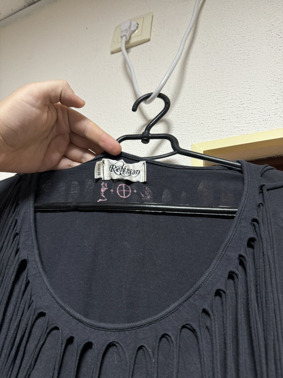 Japanese Brand Vintage Avant-Garde Bandage Japanese Grange Tee Size US M / EU 48-50 / 2 - 4 Thumbnail