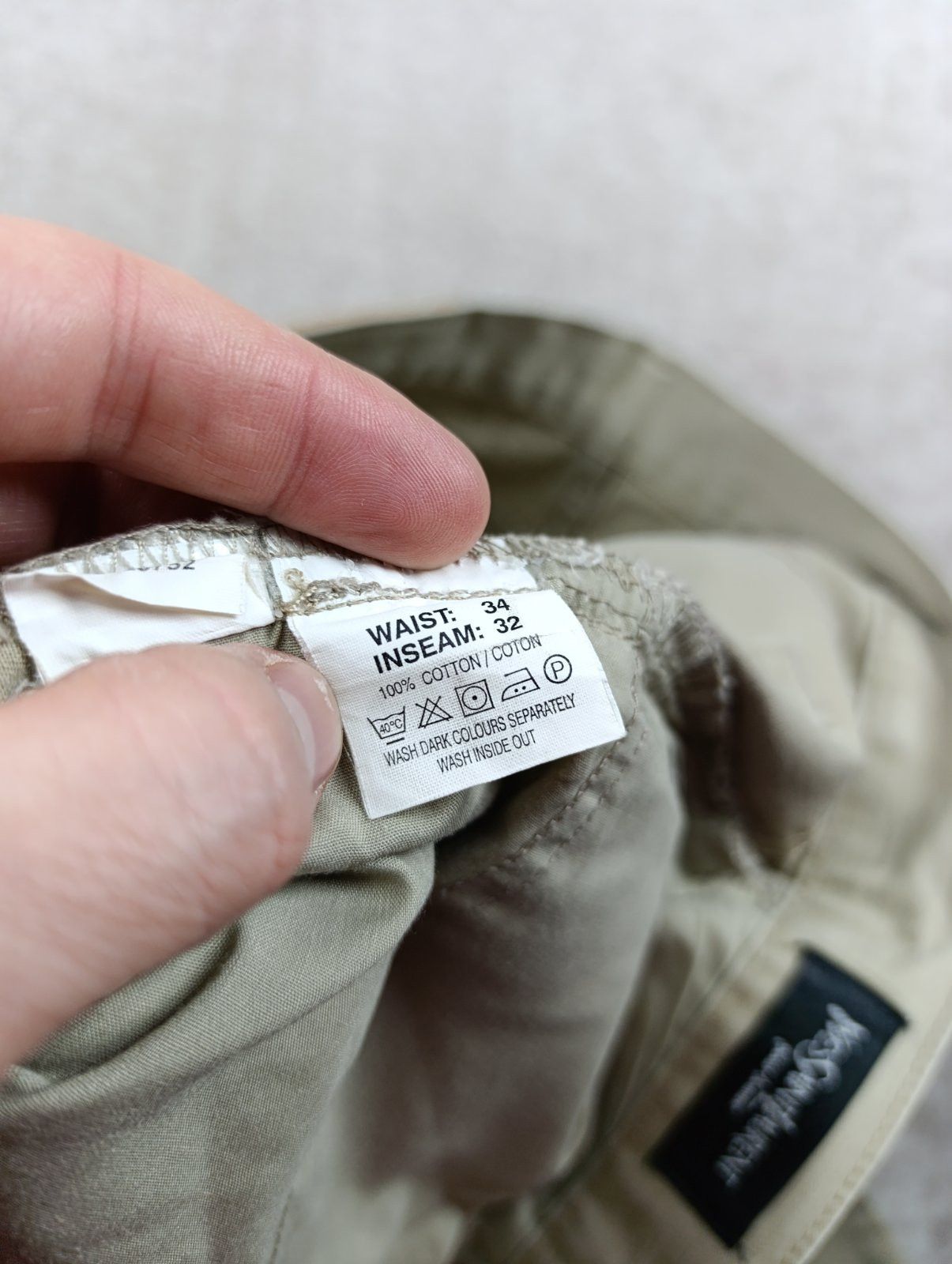 Yves Saint Laurent VINTAGE YSL YVES SAINT LAURENT BIG LOGO CHINO Y2K Size US 34 / EU 50 - 16 Thumbnail
