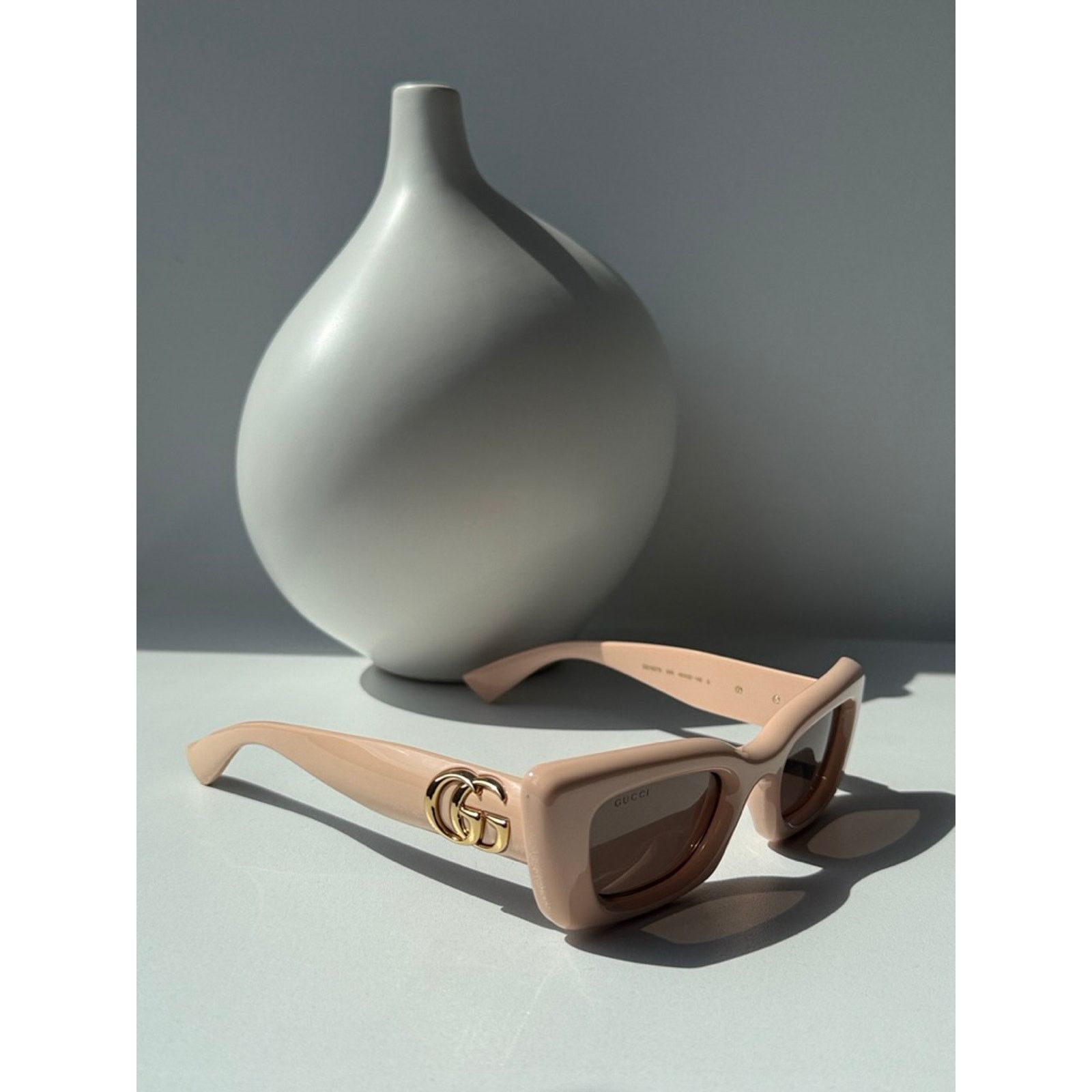 Gucci Copied - NEW Gucci GG1827S Pink Cat Eye Sunglasses Size ONE SIZE - 4 Thumbnail