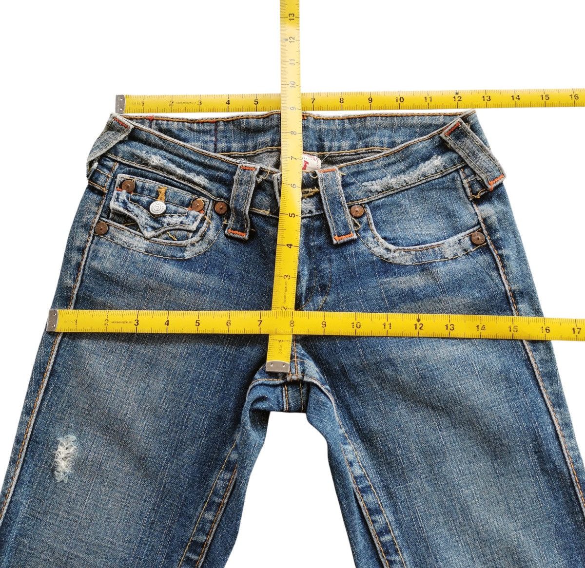 True Religion True Religion Joey Flare Jeans Size 25" / US 0 / IT 36 - 9 Thumbnail