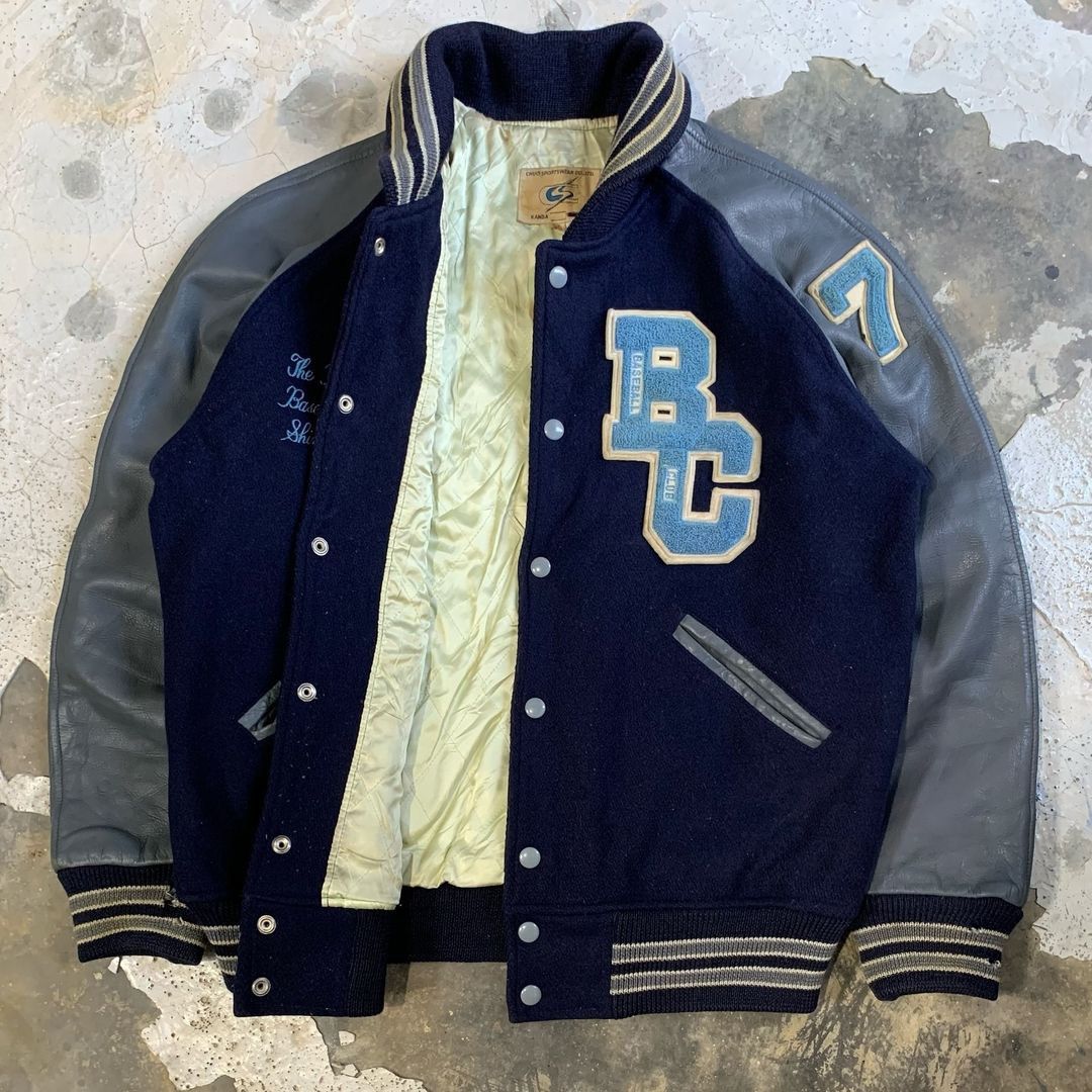 Champion × Vintage Vintage 80’s Rundown BC 77 Varsity Jacket Size US L / EU 52-54 / 3 - 3 Thumbnail