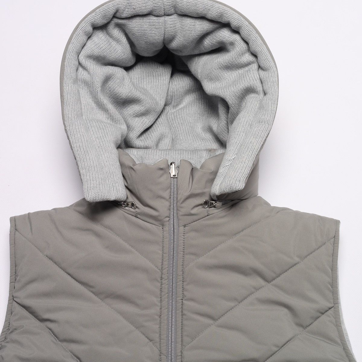 Gran Sasso Gran Sasso Reversible Vest Gilet Wool Cashmere Viscose Size L / US 10 / IT 46 - 7 Thumbnail