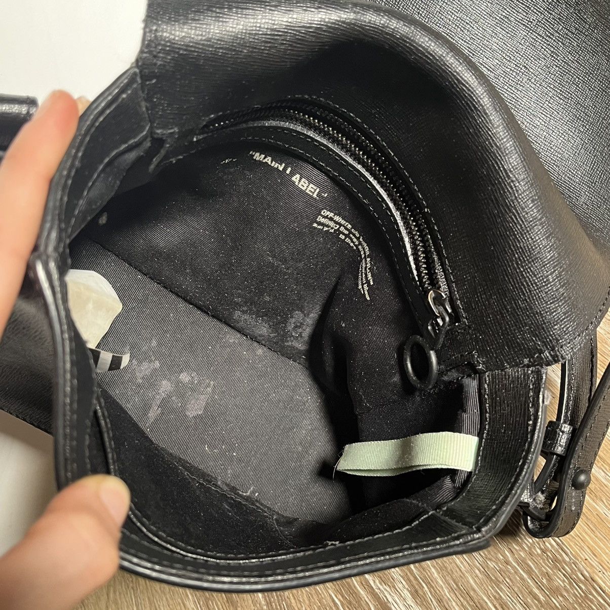 Off-White off-white binder clip diagonal leather bag Size ONE SIZE - 7 Thumbnail