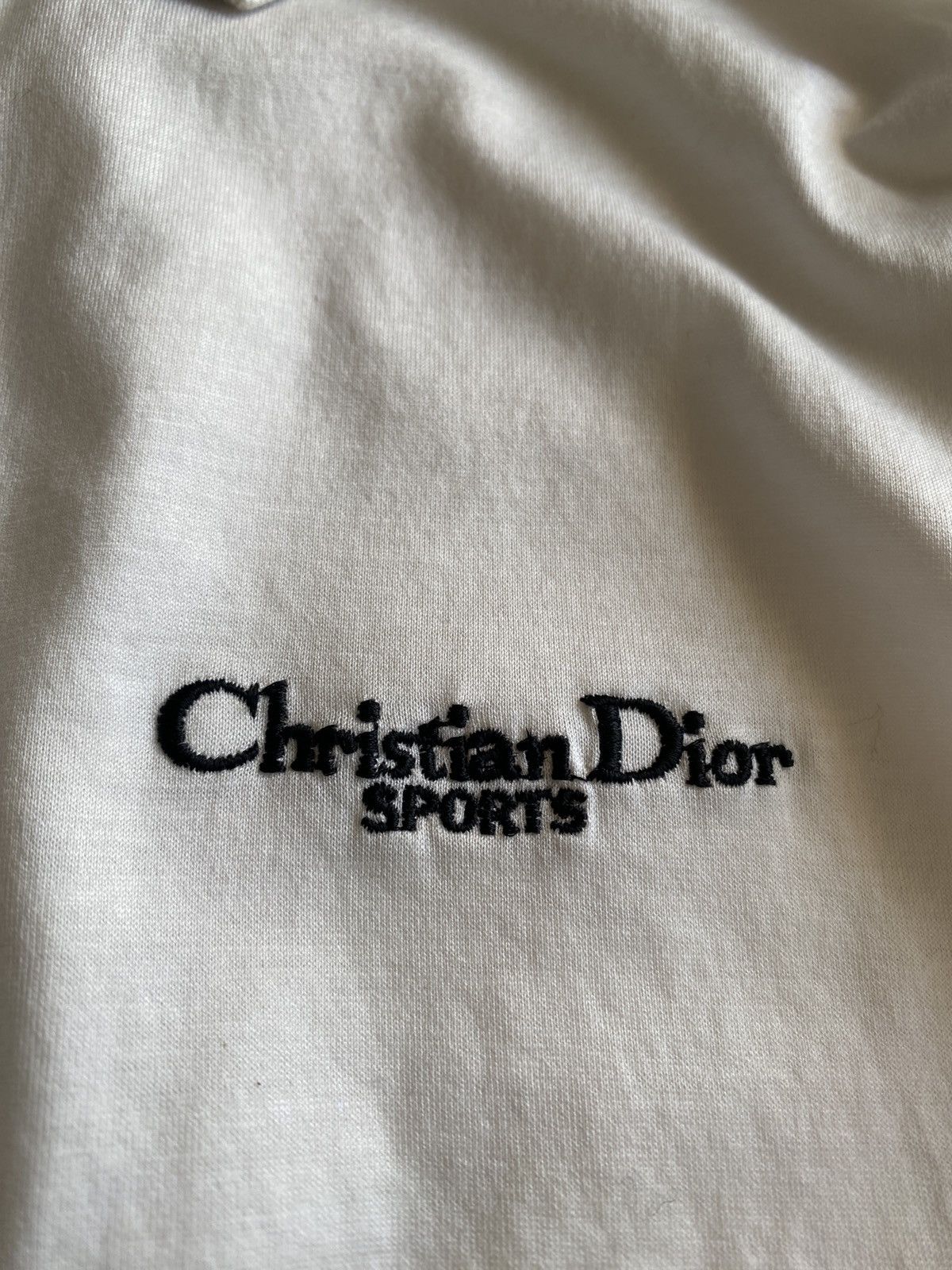 Christian Dior Monsieur Vintage Christian Dior Golf Long Sleeve Polo Tee Size US M / EU 48-50 / 2 - 7 Thumbnail