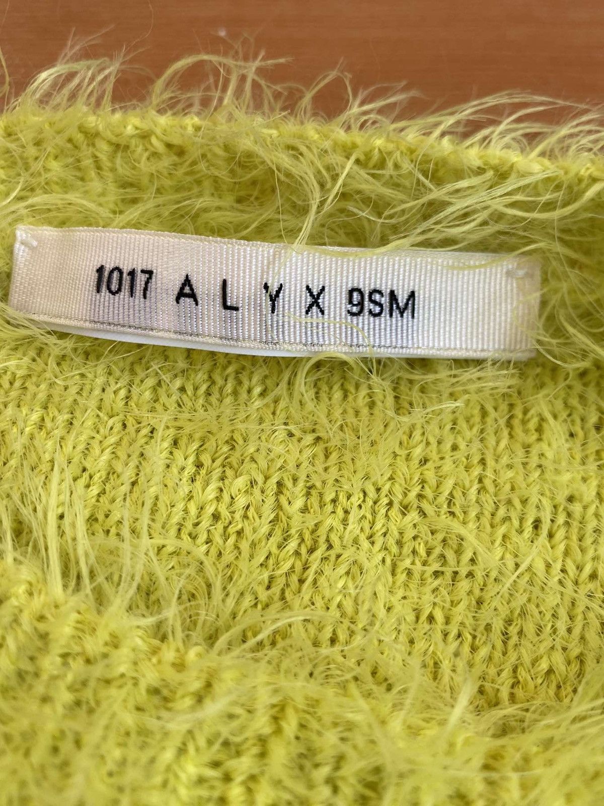 1017 ALYX 9SM ALYX 1017 9SM NEON FUZZY KNIT CREWNECK SWEATER Size US S / EU 44-46 / 1 - 3 Thumbnail