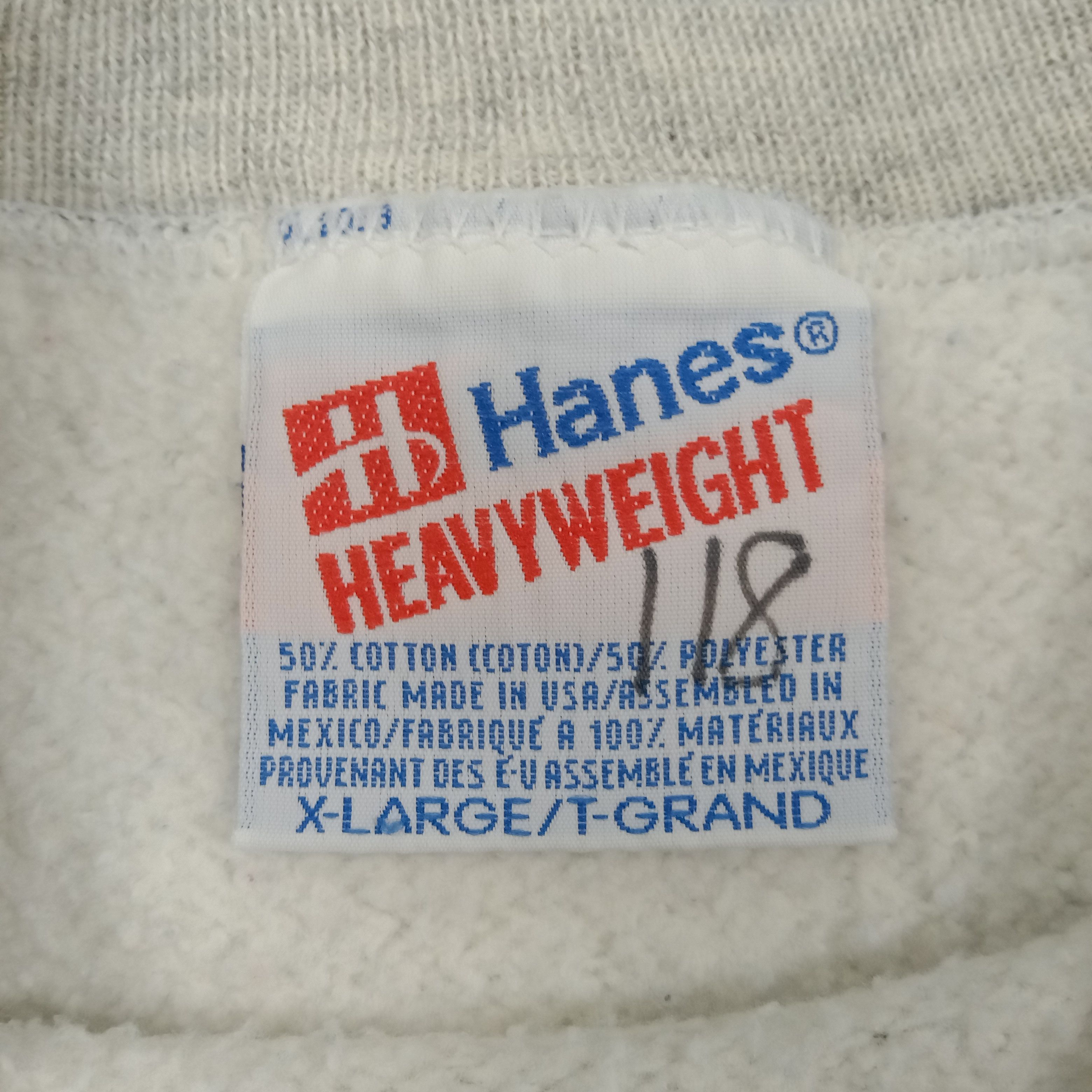 Hanes 90's Wisconsin Badgers Football Team NFL Sweatshirt C243N30 Size US XL / EU 56 / 4 - 4 Thumbnail