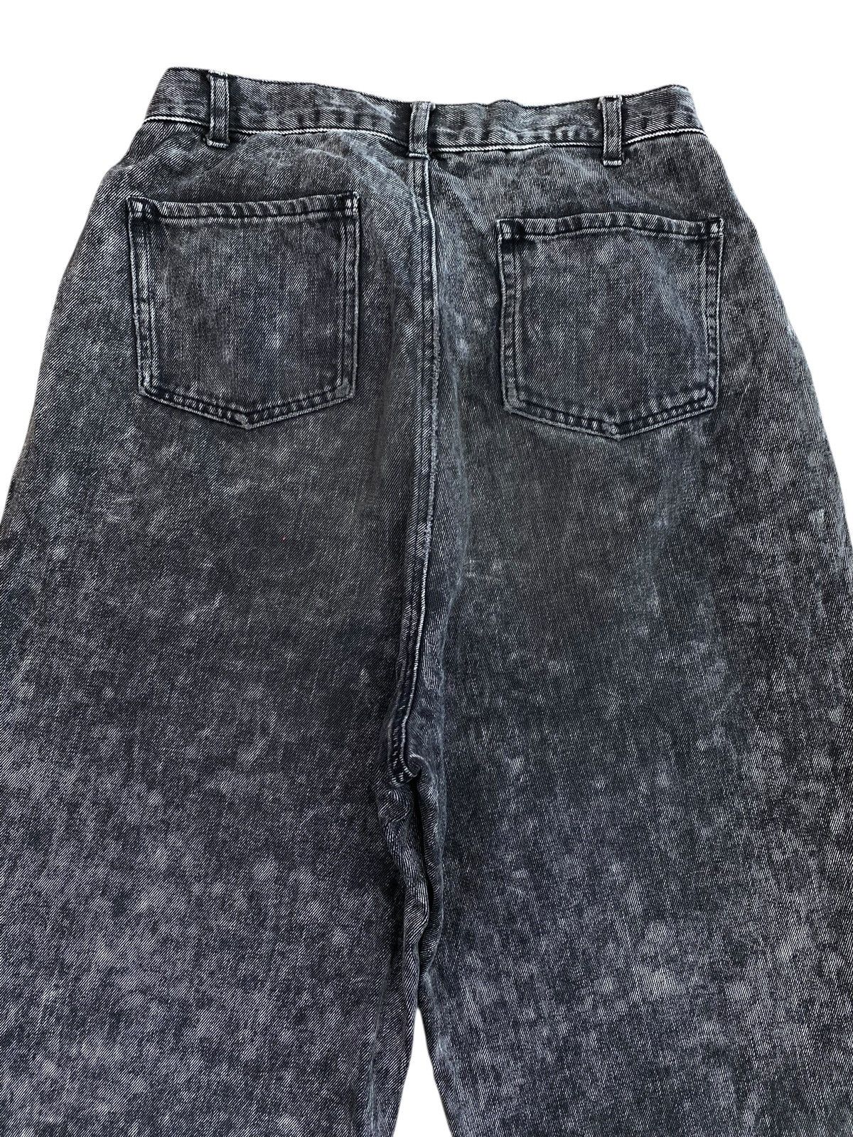 Japanese Brand Japanese Brand Acid Black Wash Style Baggy Jeans Size US 28 / EU 44 - 4 Thumbnail
