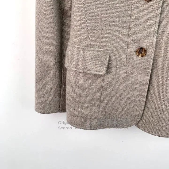 Loro Piana Loro Piana Grayish-brown cashmere single button long-sleev Size XS / US 0-2 / IT 36-38 - 4 Thumbnail