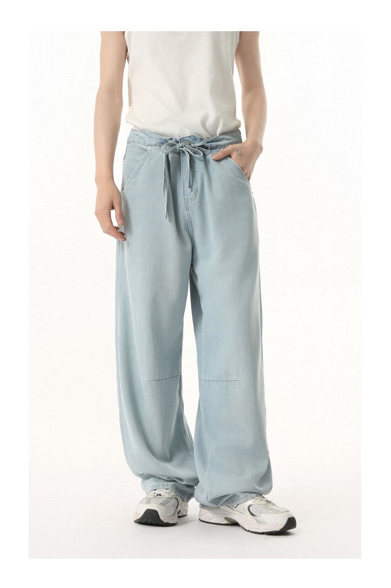 Japanese Brand Men's Japanese Retro Cleanfit Straight Loose Fit Jeans Size US 32 / EU 48 - 1 Thumbnail