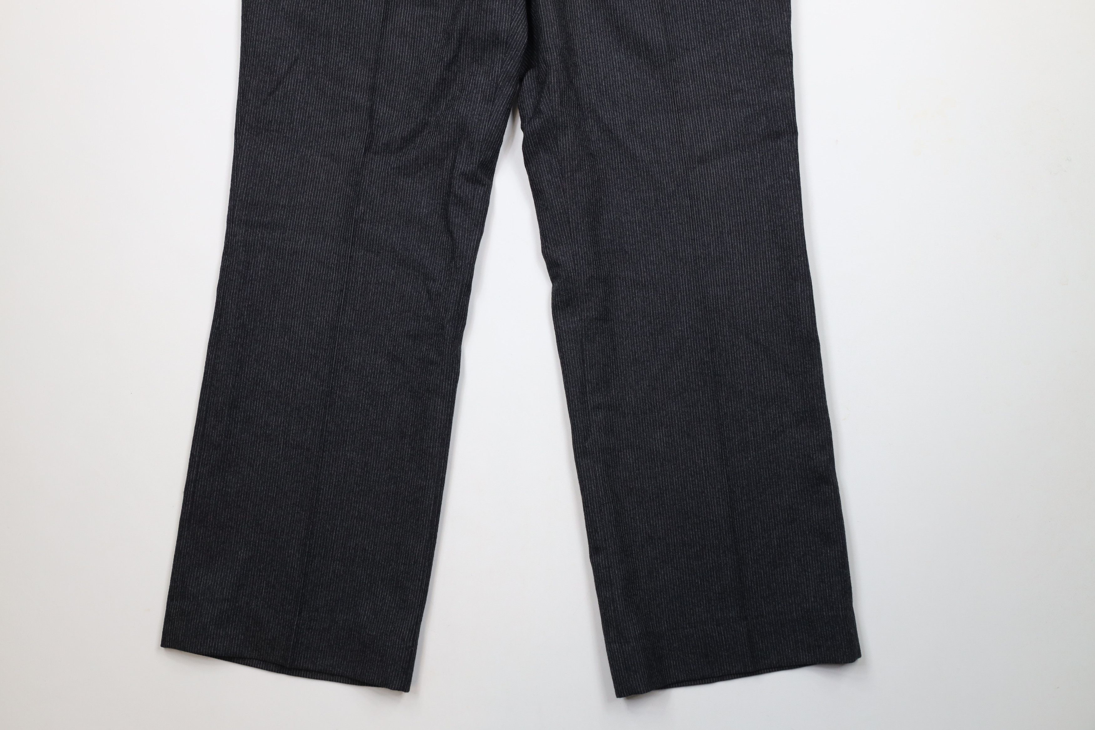 Vintage Vintage 50s 60s Streetwear Pinstriped Bell Bottoms Pants Size US 34 / EU 50 - 4 Thumbnail