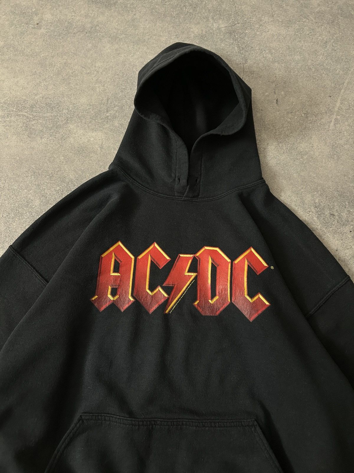 AC/DC Vintage AC&DC 2011 licensed big logo hoodies mens Size US XL / EU 56 / 4 - 3 Thumbnail