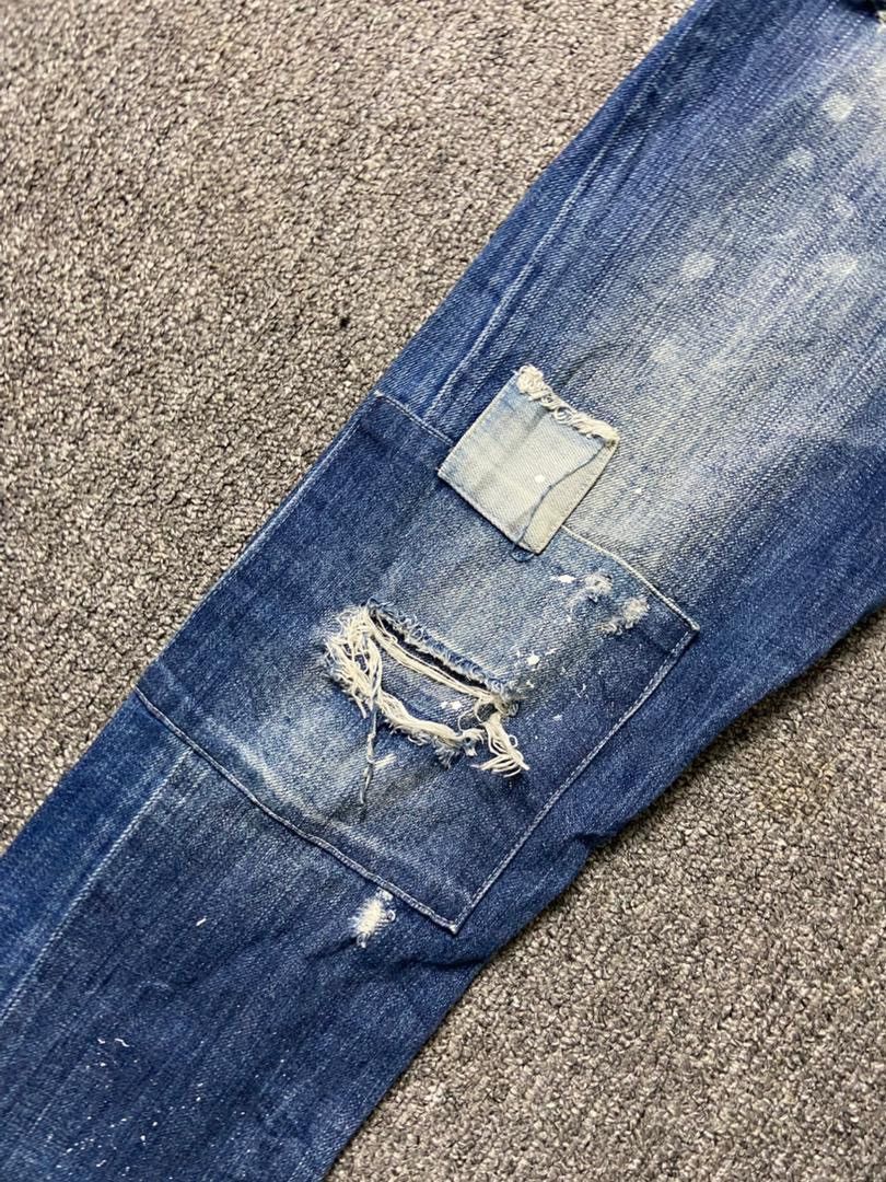 Dsquared2 Dsquared2 Brand Distressed Ripped Jeans (187) Size US 30 / EU 46 - 9 Thumbnail