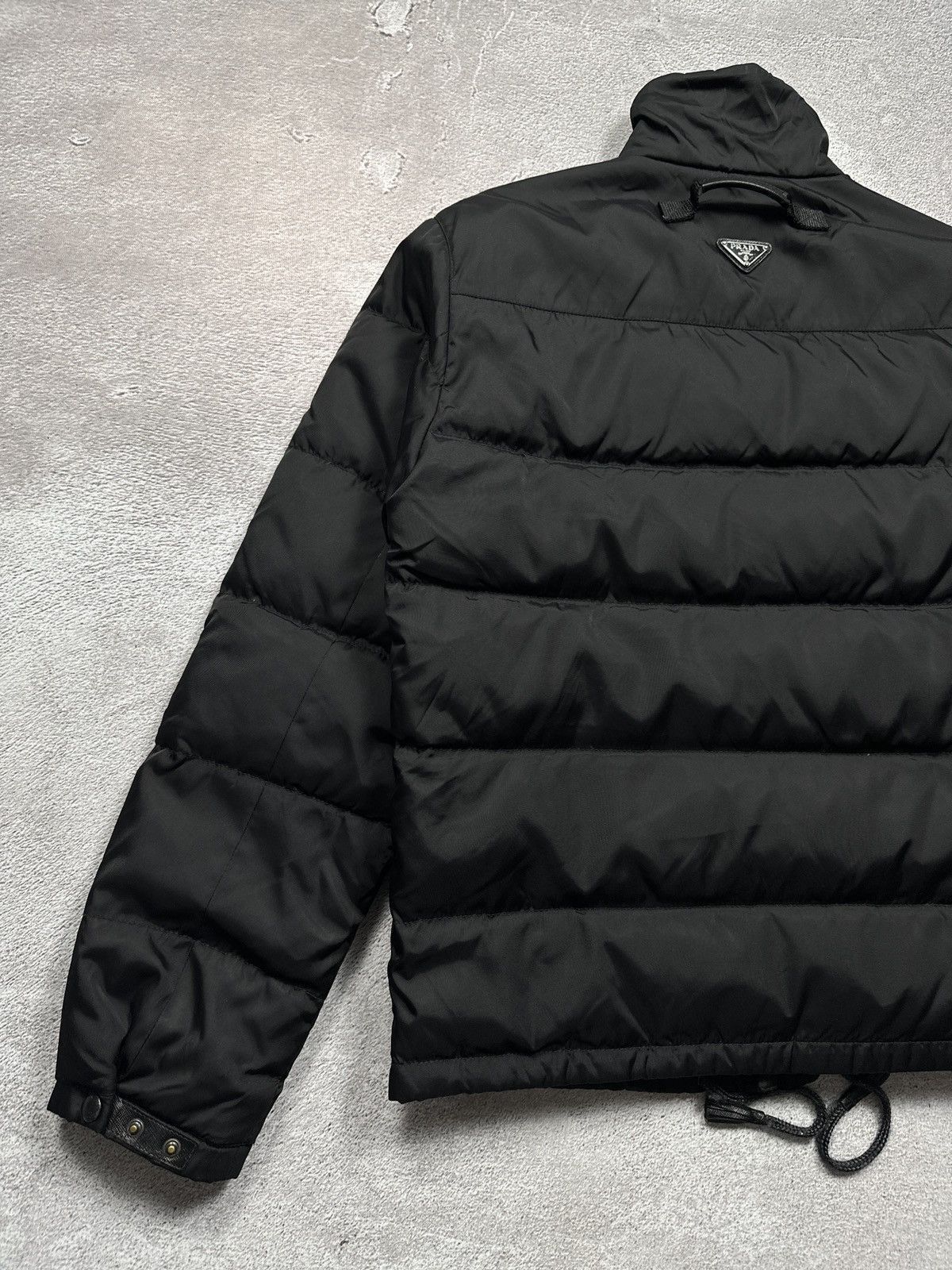 Prada Vintage Prada Gabardine Mainline Nylon Puffer Down Jacket Size US M / EU 48-50 / 2 - 3 Thumbnail