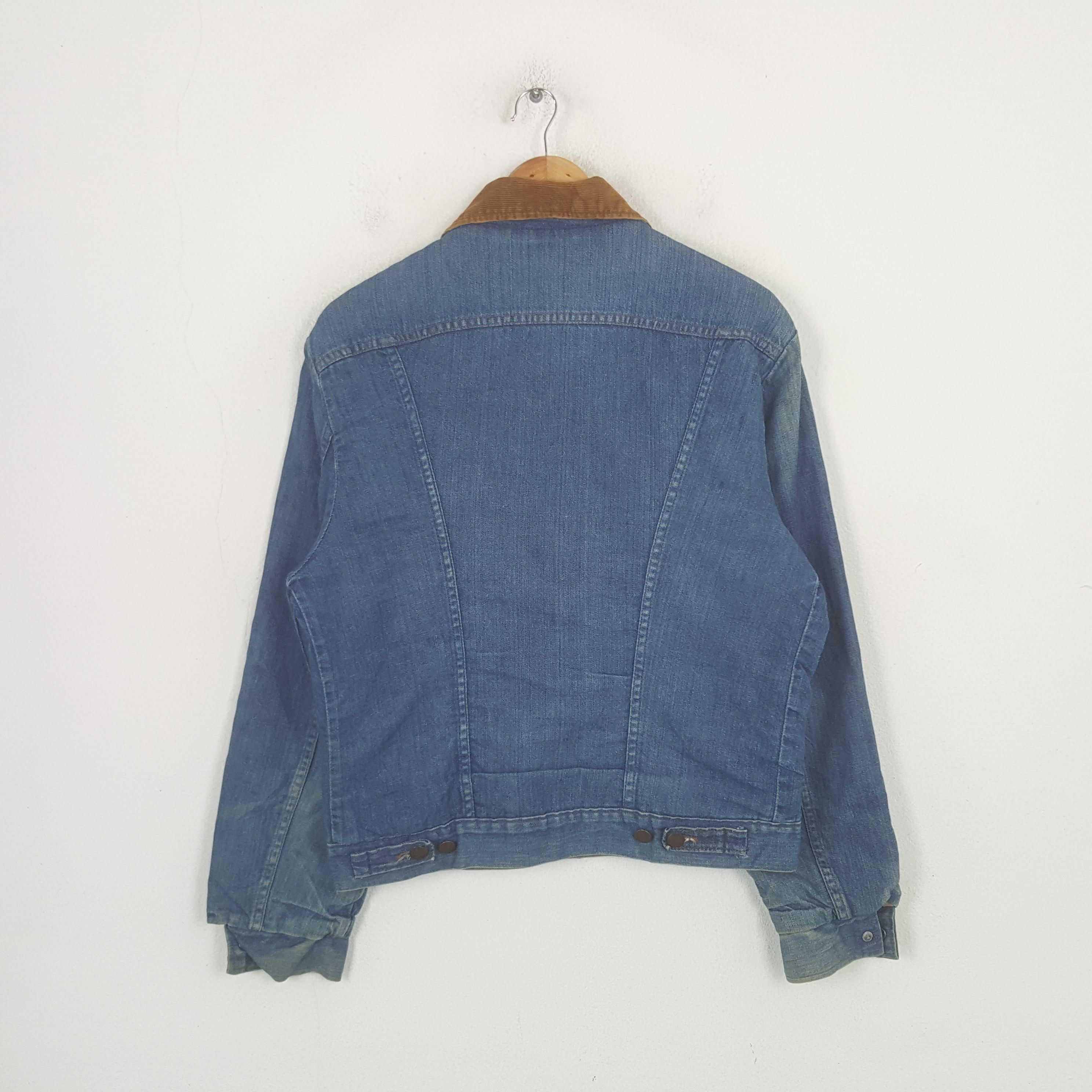 Wrangler Vintage Wrangler Retro Style Winter Denim Jacket C302N7 Size US M / EU 48-50 / 2 - 3 Thumbnail