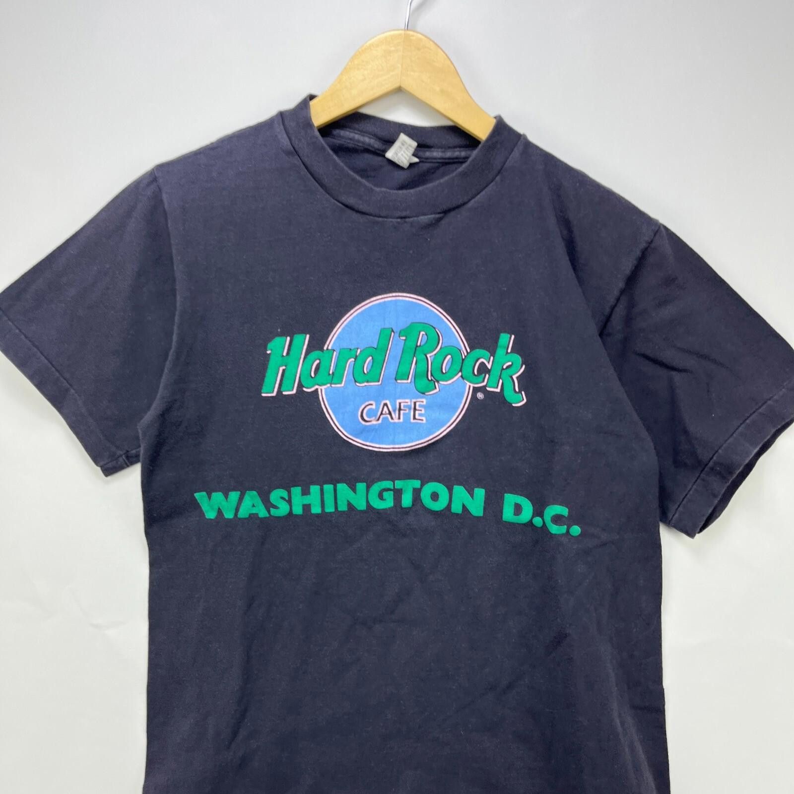 Hard Rock Cafe Vintage 90s Faded Hard Rock Cafe Washington DC T-Shirt M Size US M / EU 48-50 / 2 - 2 Thumbnail