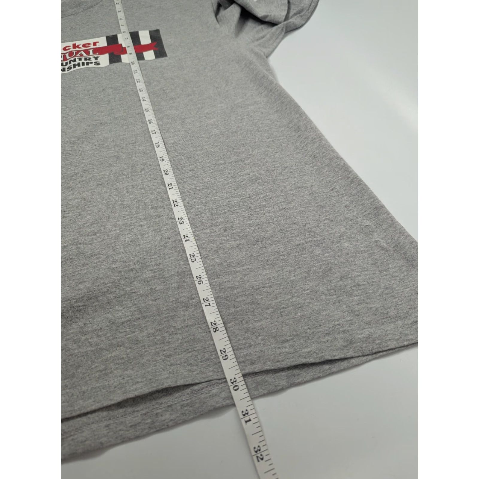 Adidas VINTAGE adidas Shirt Unisex Adults XL Gray 90s Cross Country Championships Logo Double-Sided Limited Edition Size US XL / EU 56 / 4 - 4 Thumbnail