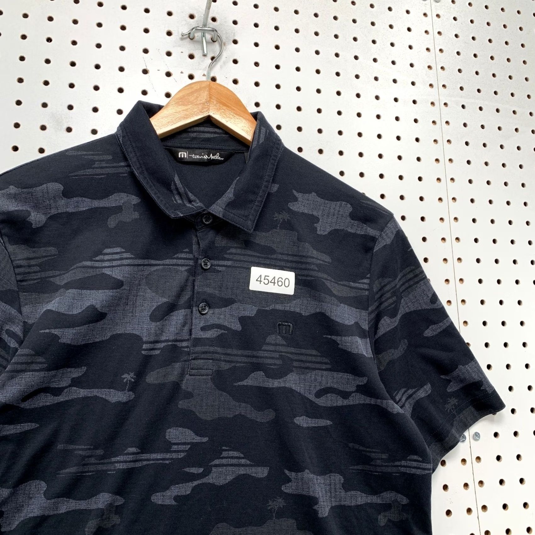 TravisMathew Travis Mathew Polo Shirt Mens Large Camouflage Golf Work Casual Size US L / EU 52-54 / 3 - 4 Thumbnail