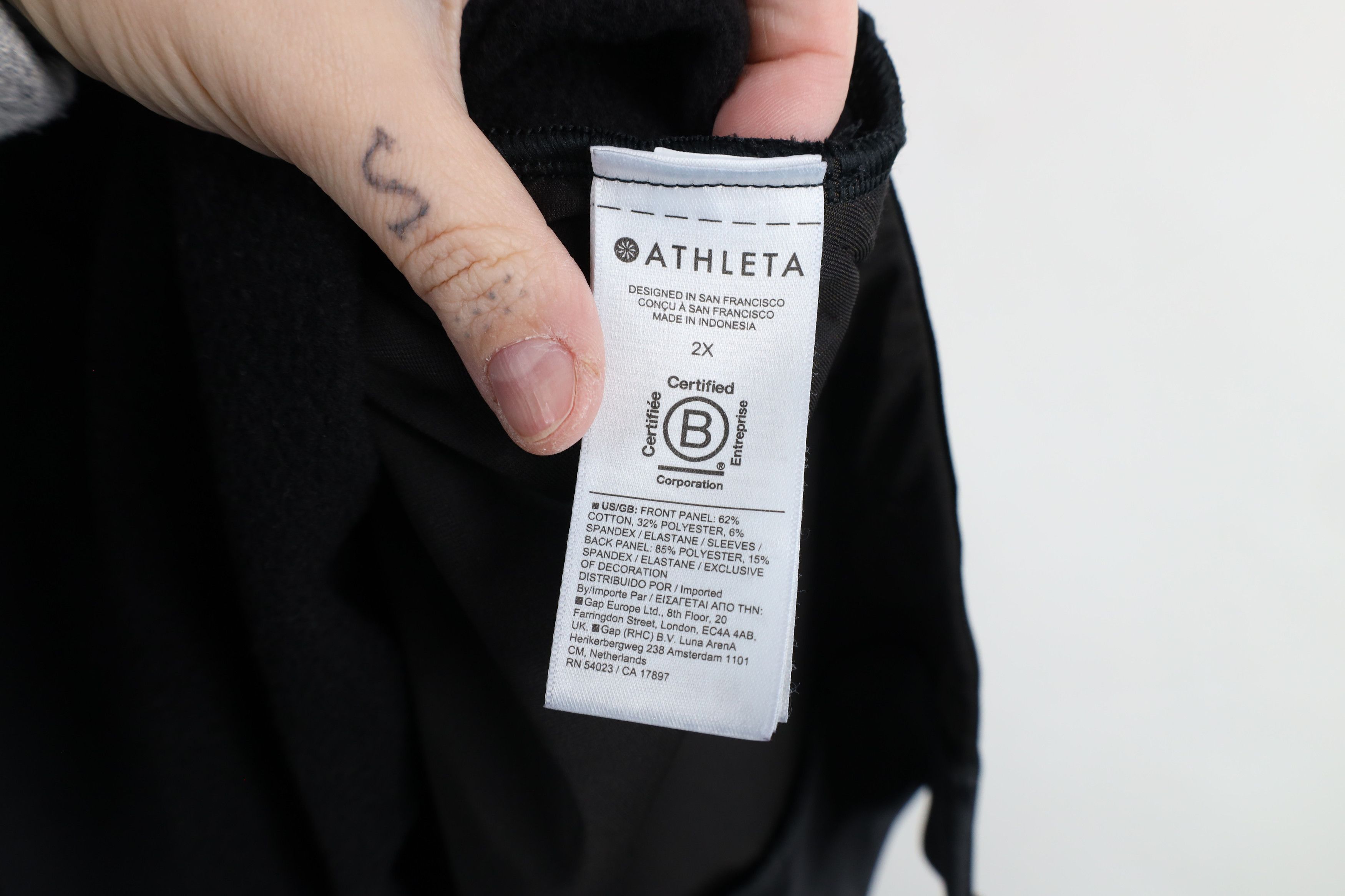 Athleta × Vintage Athleta Retroplush Heavyweight Crewneck Sweatshirt Black Size XXL / US 16-18 / IT 52-54 - 6 Thumbnail