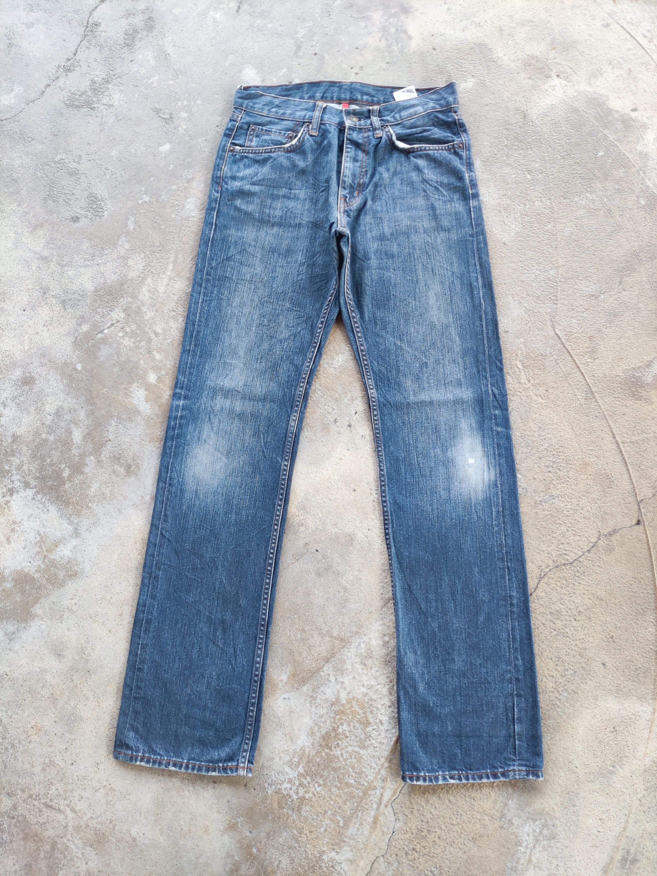 Japanese Brand × Jean W29 VINTAGE JAPANESE DISTRESSED JEANS FADED DENIM PANTS Size US 29 - 2 Thumbnail