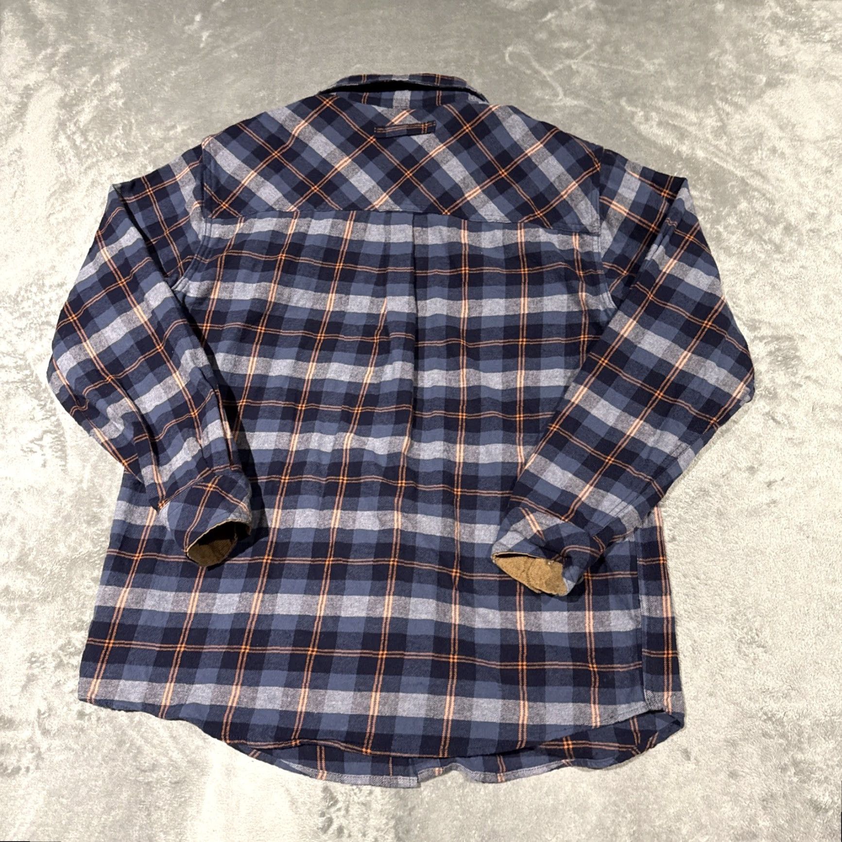 Vintage Legendary Whitetails Buck Camp Shirt Mens Large Blue Plaid Flannel Outdoor Size US L / EU 52-54 / 3 - 7 Thumbnail