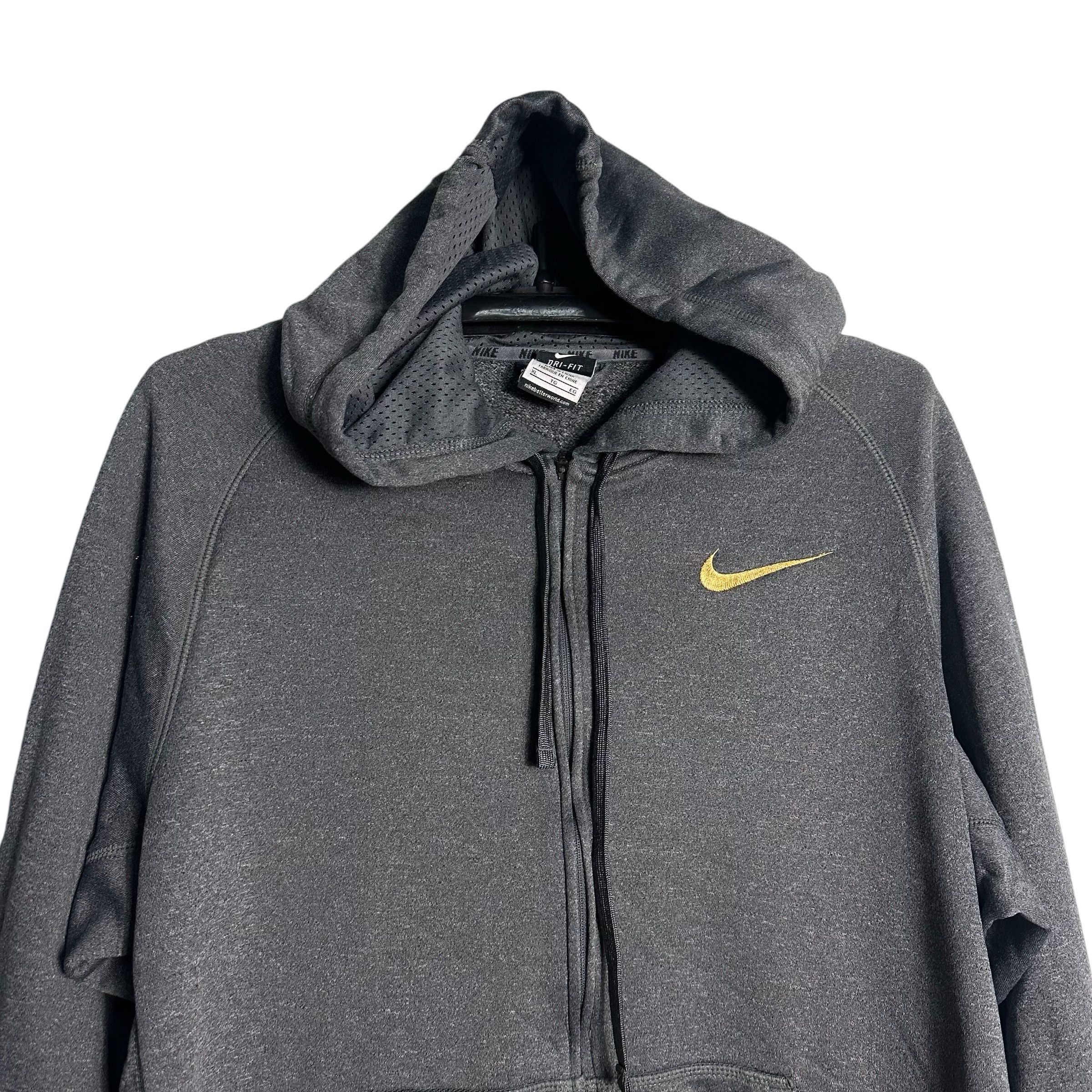 Nike 🔥RARE🔥Nike Dri-Fit Full-Zipp Hoodie Sweater Size US XL / EU 56 / 4 - 2 Thumbnail