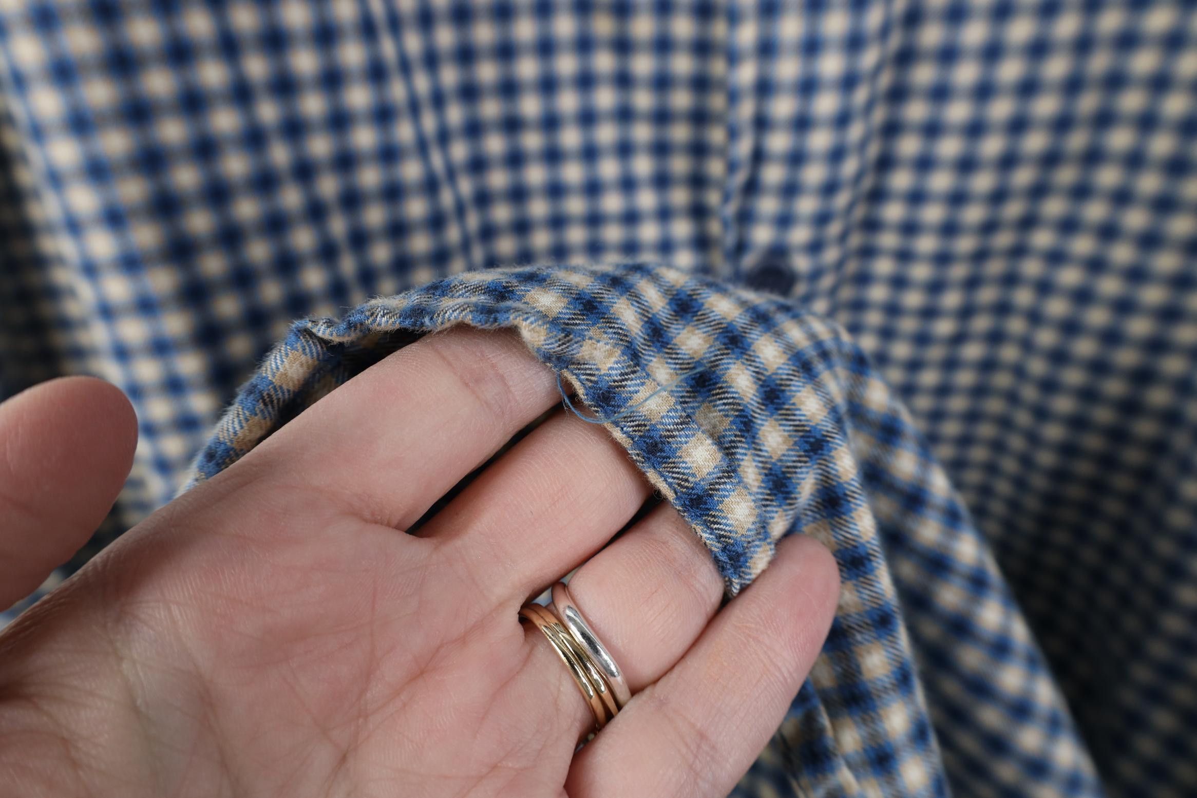 Nautica Vintage 90s Nautica Fit Flannel Collared Button Shirt Plaid Size US XL / EU 56 / 4 - 5 Thumbnail