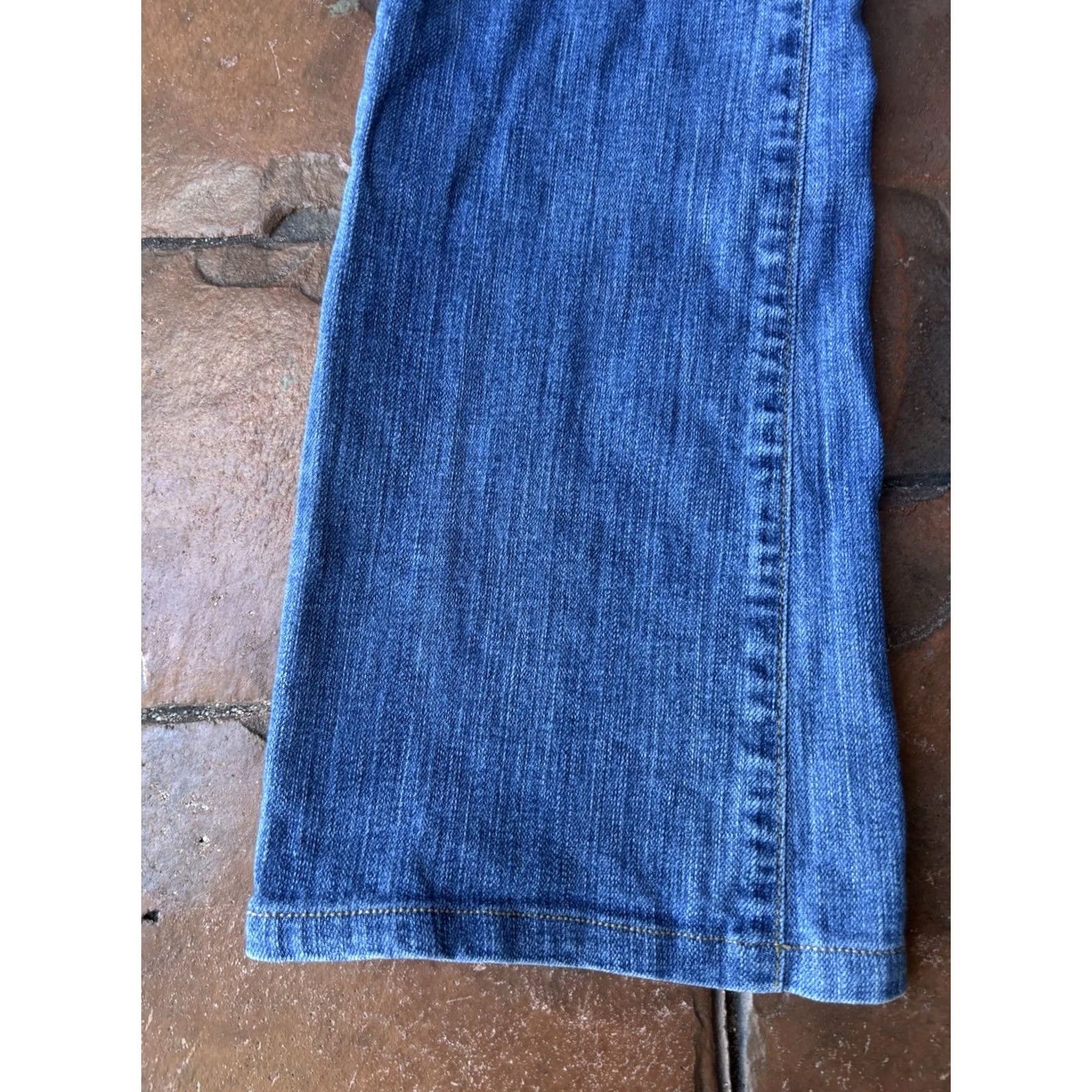 Vintage AG Adriano Goldschmied The Angel Bootcut Denim Jeans Womens 26R Light Blue Size 26" / US 2 / IT 38 - 6 Thumbnail